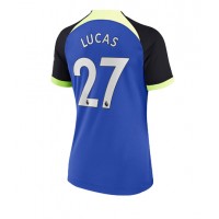 Tottenham Hotspur Lucas Moura #27 Udebanetrøje Dame 2022-23 Kortærmet